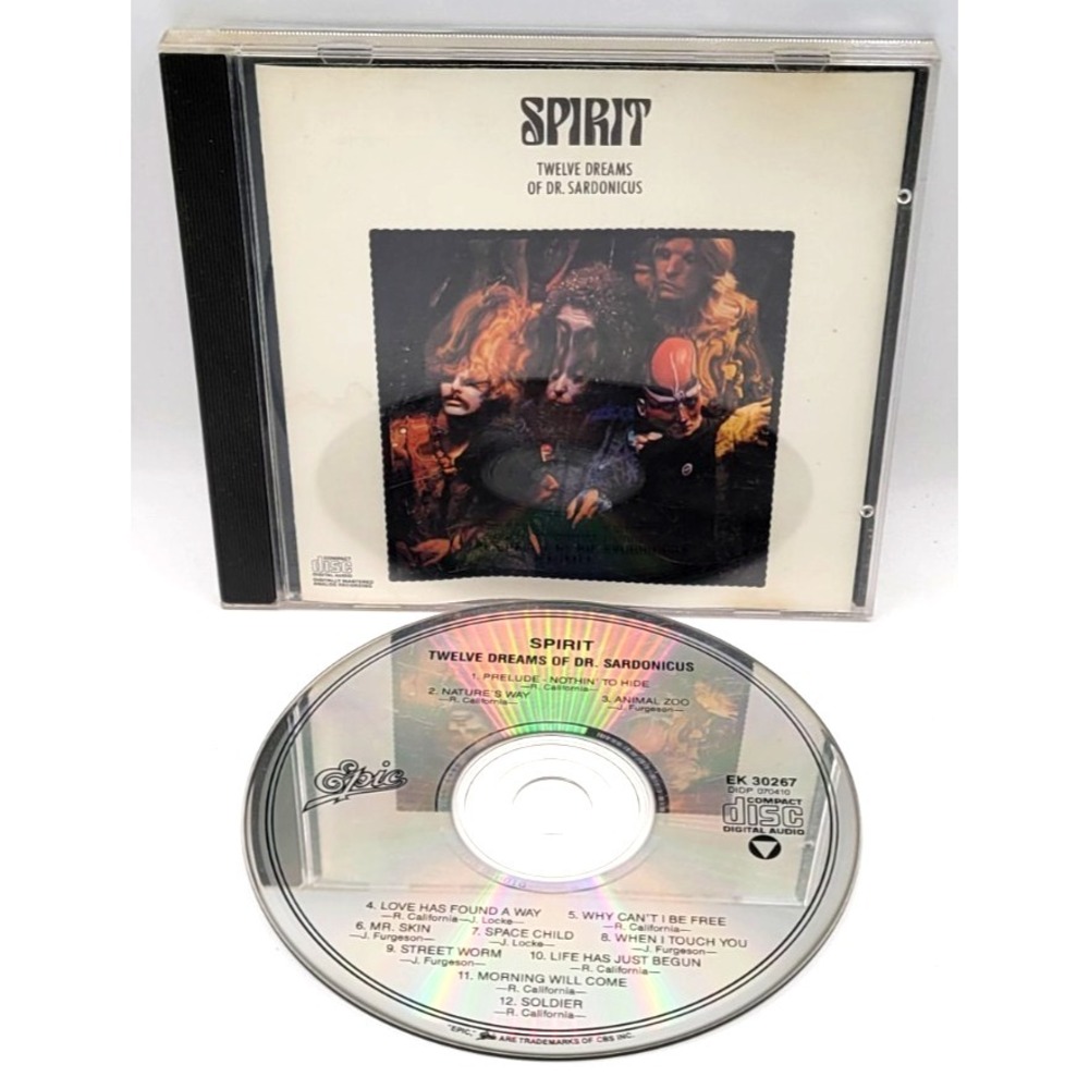 SPIRIT TWELVE DREAMS OF DR. SARDONICUS EARLY PRESS CD EK 30267/DIDP 070410 OOP
